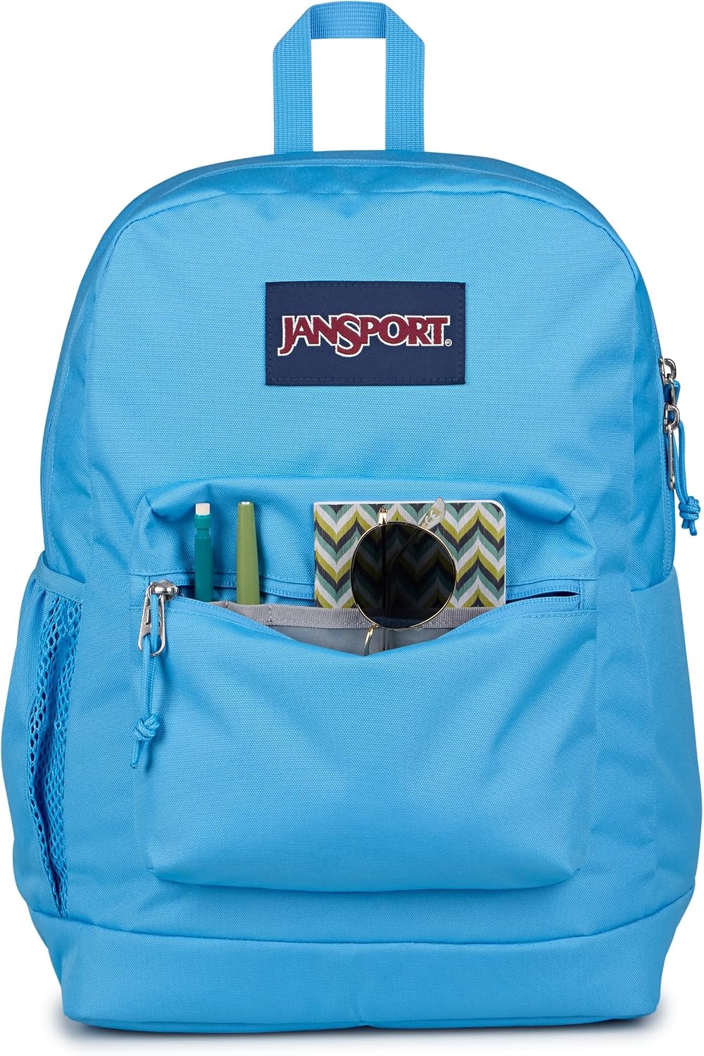 image:imageJanSport 26L Cross Town Plus Backpack Flutter By GreyElectric Azul