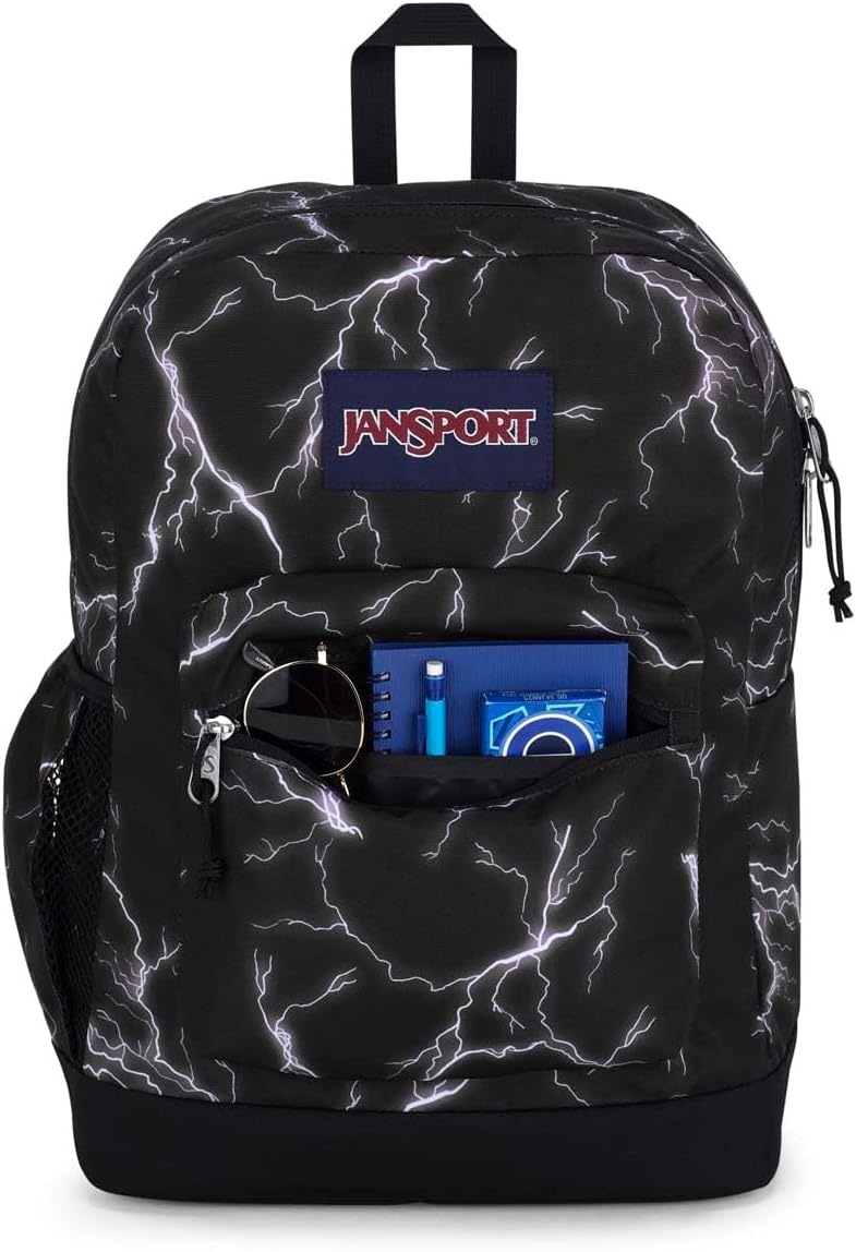 image:imageJanSport 26L Cross Town Plus Backpack Flutter By GreyElectric Bolts