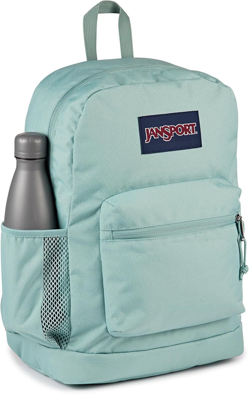 image:imageJanSport 26L Cross Town Plus Backpack Flutter By GreyFaded Sage