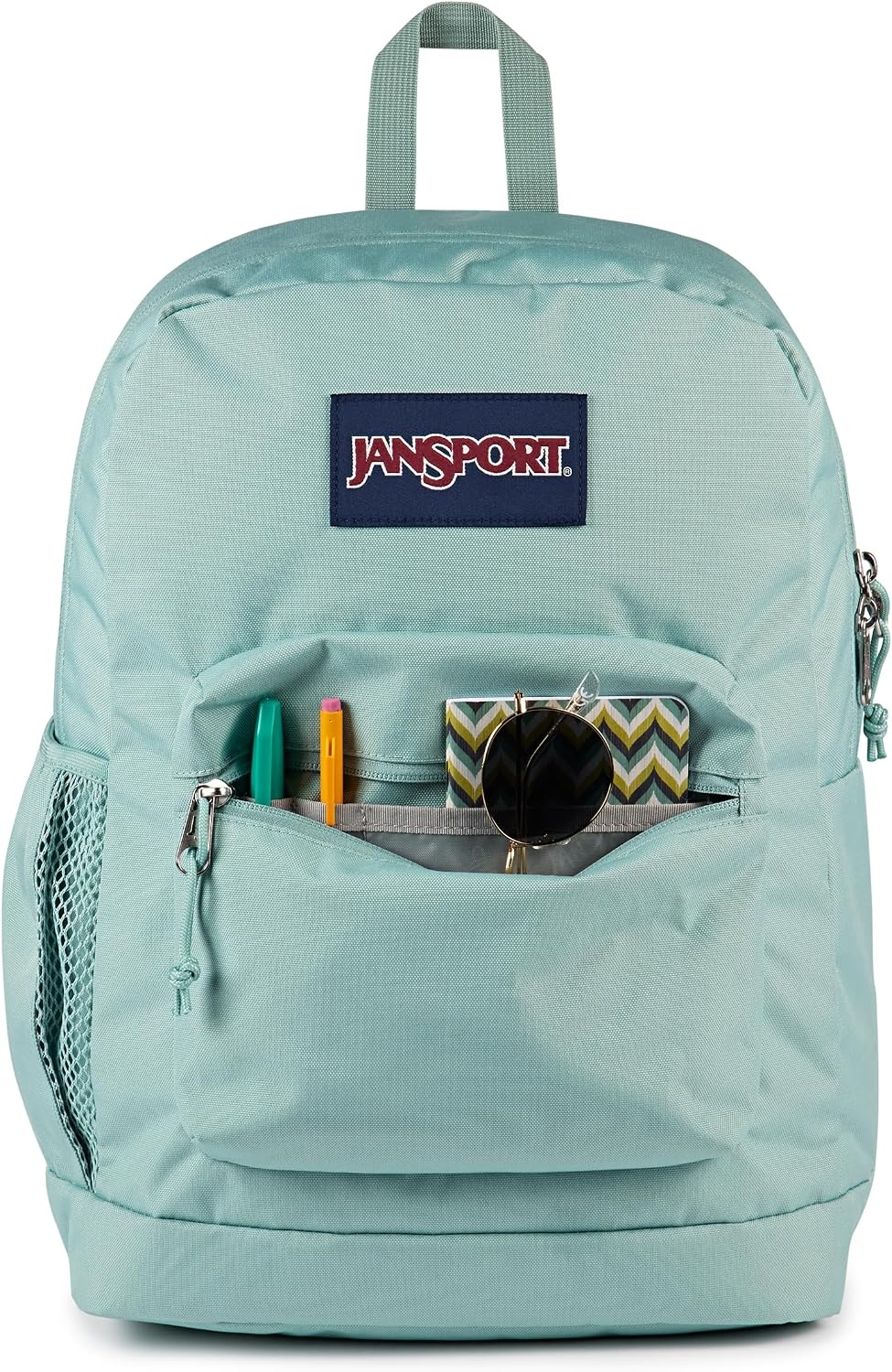 image:imageJanSport 26L Cross Town Plus Backpack Flutter By GreyFaded Sage