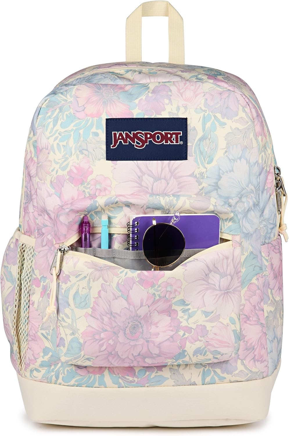 image:imageJanSport 26L Cross Town Plus Backpack Flutter By GreyFaded Tapestry