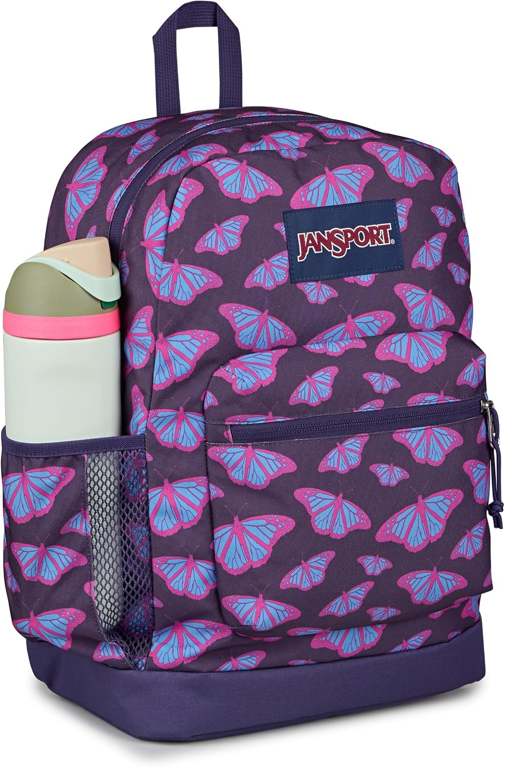 image:imageJanSport 26L Cross Town Plus Backpack Flutter By GreyFlutter By Purple