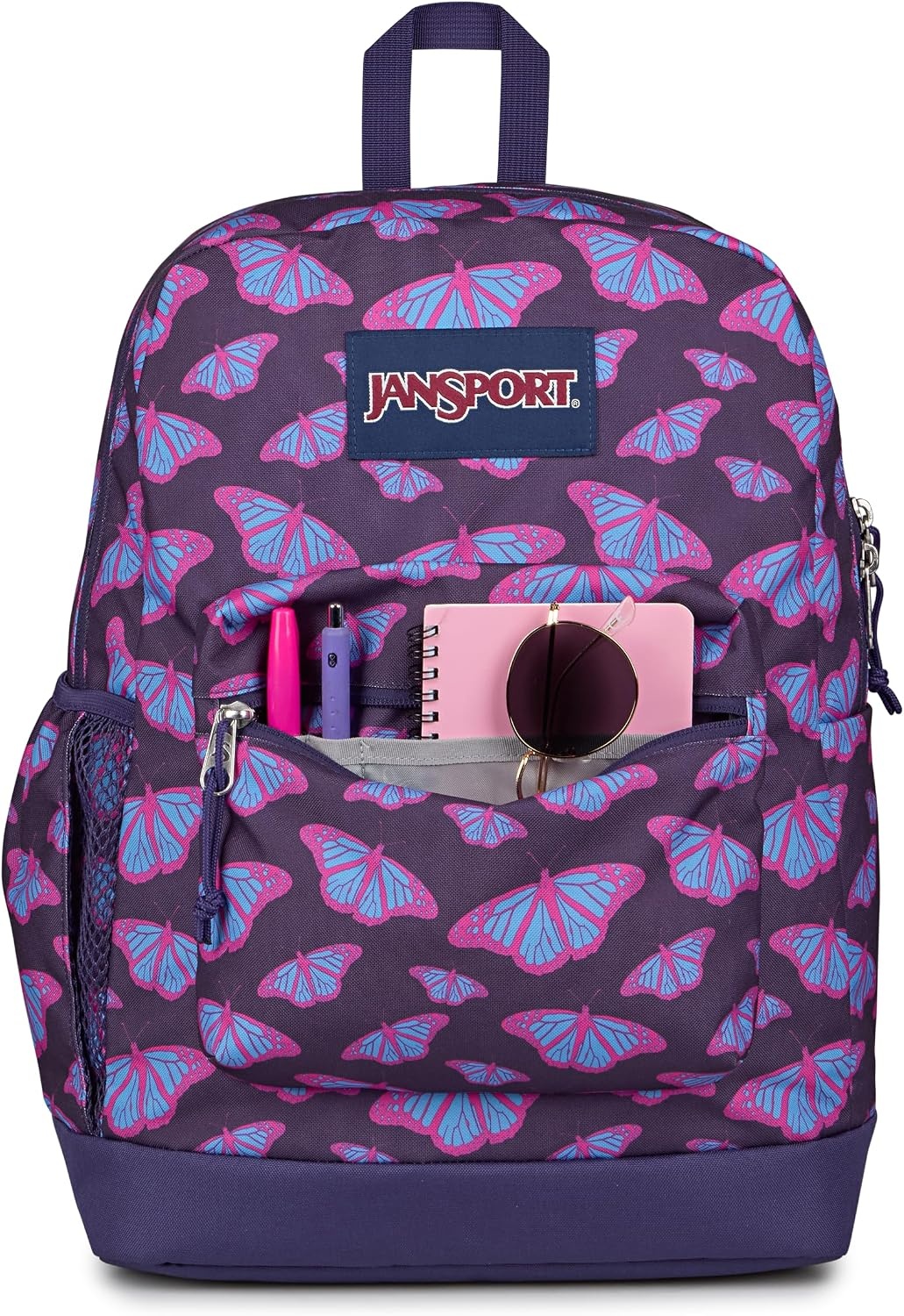 image:imageJanSport 26L Cross Town Plus Backpack Flutter By GreyFlutter By Purple