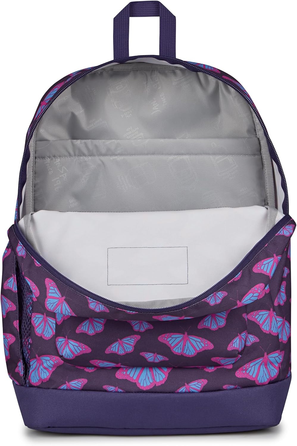 image:imageJanSport 26L Cross Town Plus Backpack Flutter By GreyFlutter By Purple