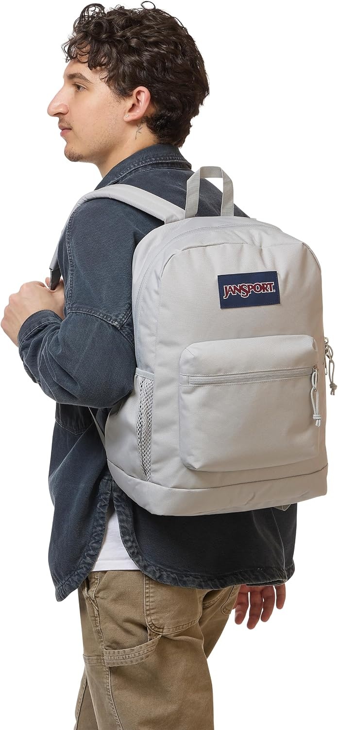 image:imageJanSport 26L Cross Town Plus Backpack Flutter By GreyGrounded Grey