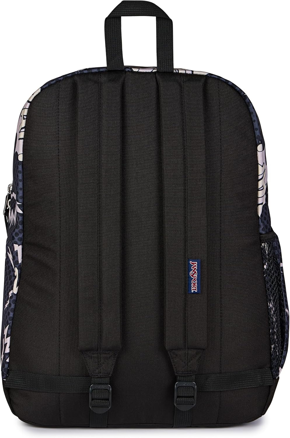 image:imageJanSport 26L Cross Town Plus Backpack Flutter By GreyHigh Voltage BlackGreyCharcoal
