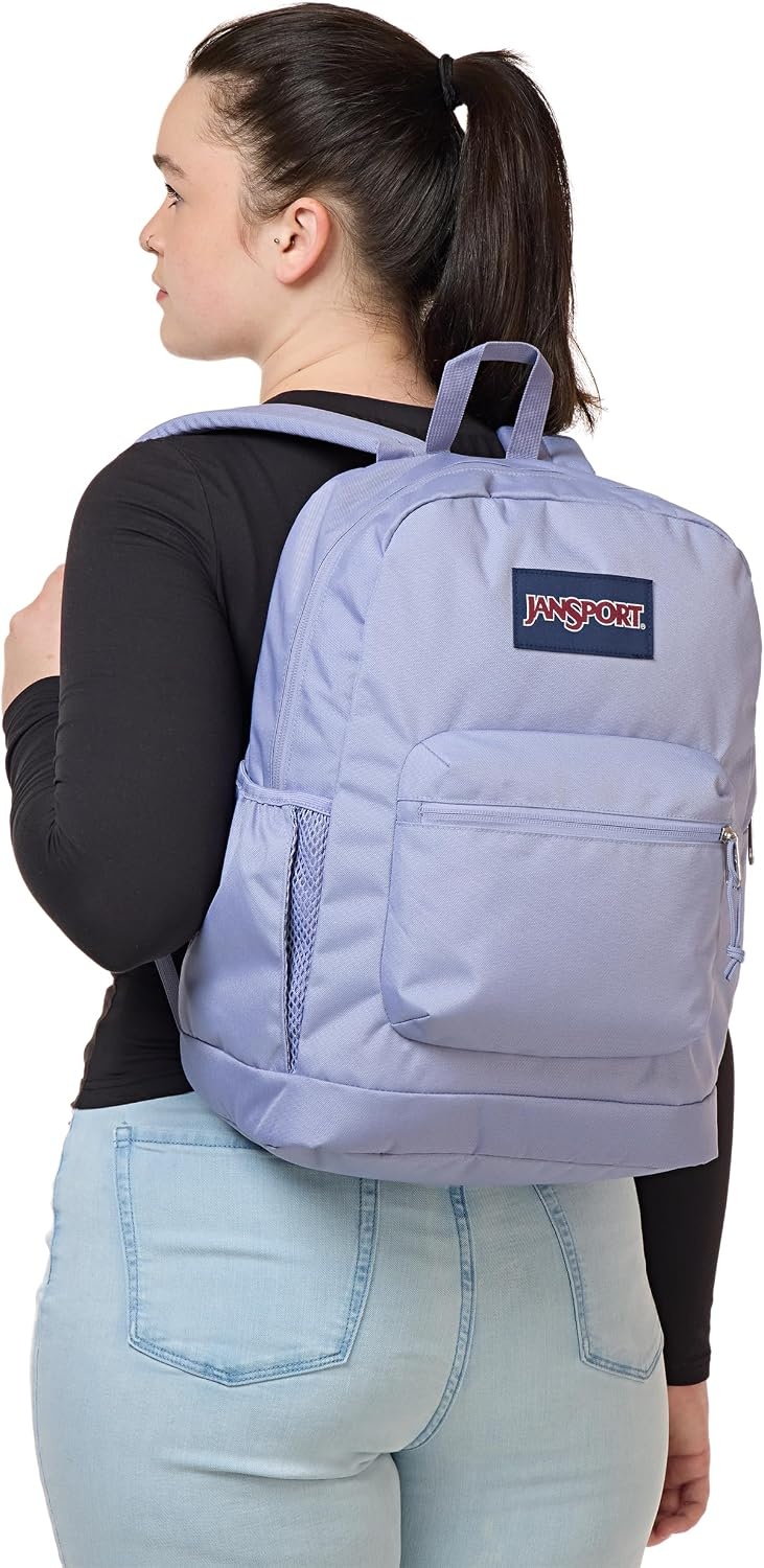 image:imageJanSport 26L Cross Town Plus Backpack Flutter By GreyLavender Ash