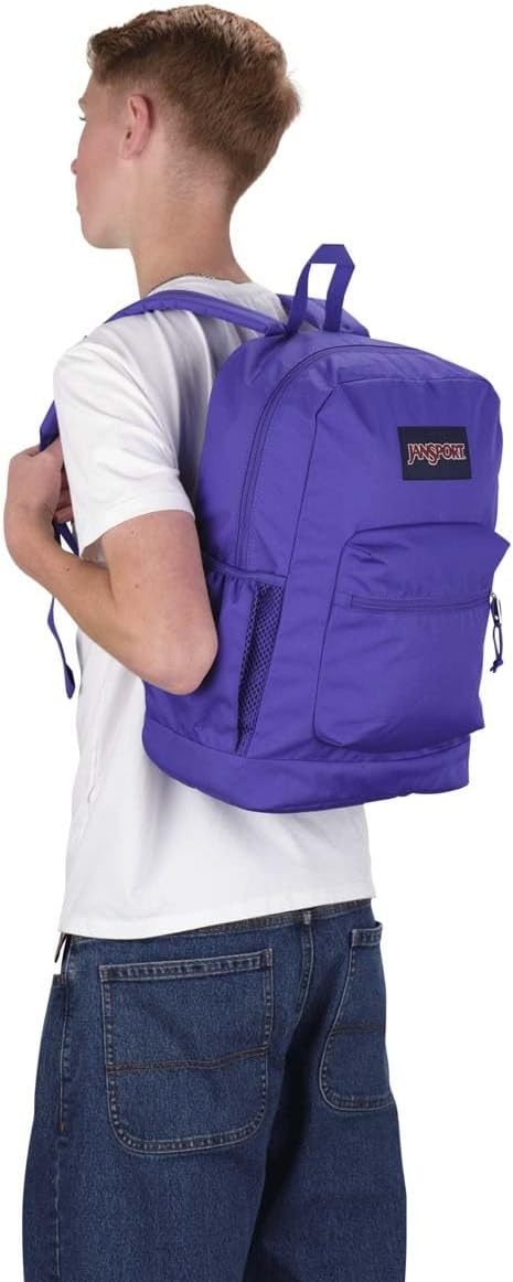 image:imageJanSport 26L Cross Town Plus Backpack Flutter By GreyParty Plum