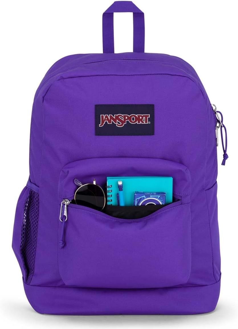 image:imageJanSport 26L Cross Town Plus Backpack Flutter By GreyParty Plum