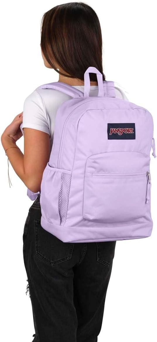 image:imageJanSport 26L Cross Town Plus Backpack Flutter By GreyPastel Lilac