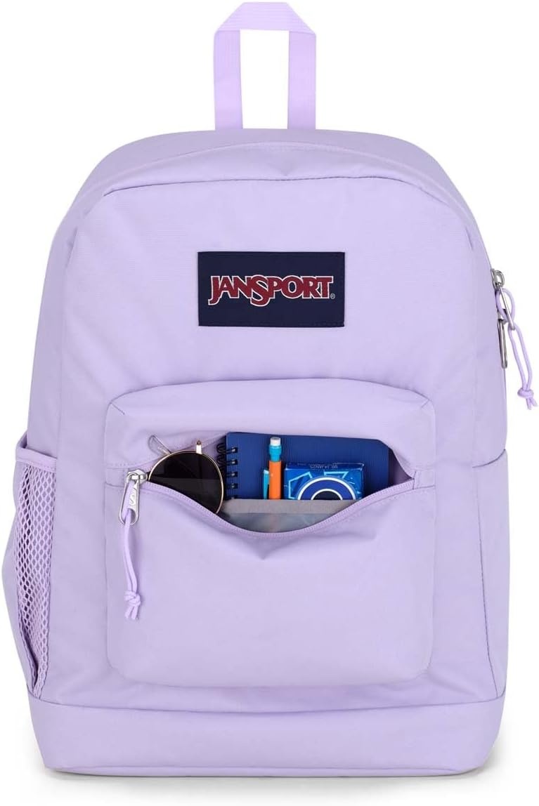 image:imageJanSport 26L Cross Town Plus Backpack Flutter By GreyPastel Lilac