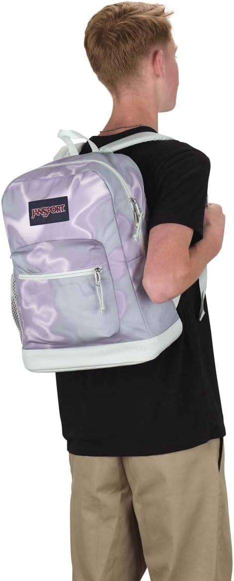 image:imageJanSport 26L Cross Town Plus Backpack Flutter By GreyPlatinum Puddles