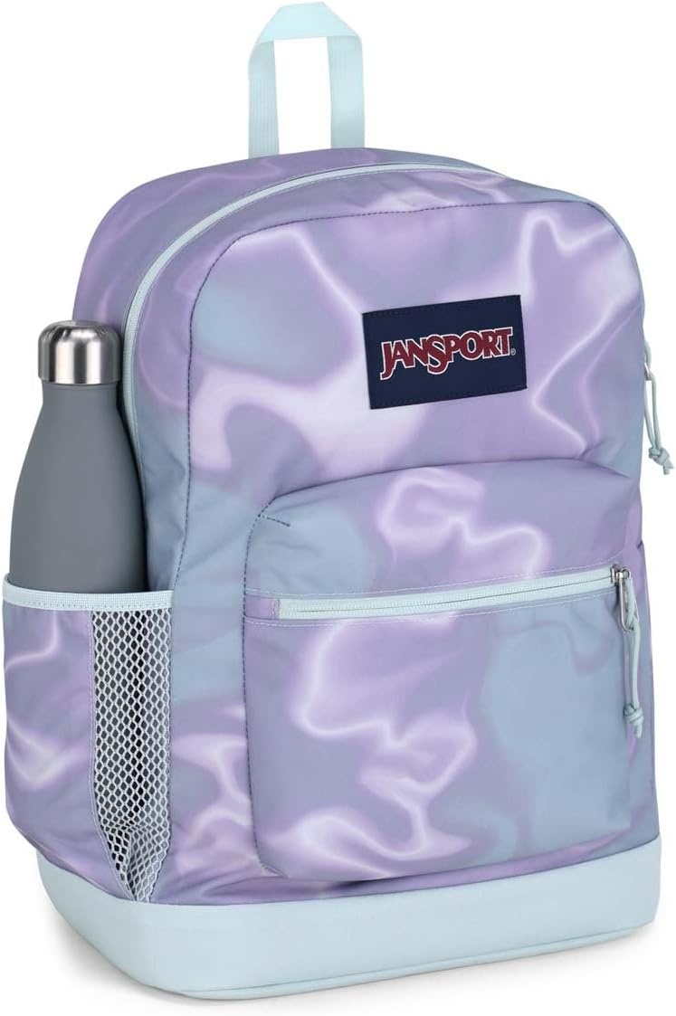 image:imageJanSport 26L Cross Town Plus Backpack Flutter By GreyPlatinum Puddles