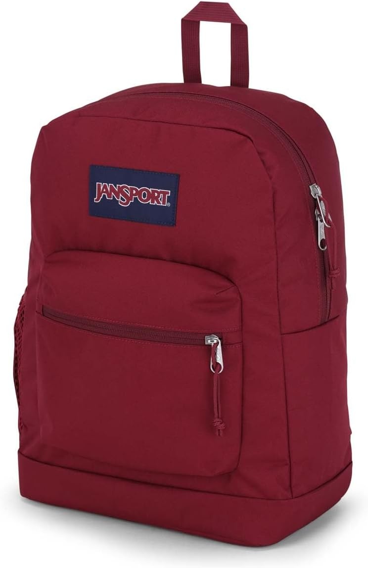 image:imageJanSport 26L Cross Town Plus Backpack Flutter By GreyRusset Red