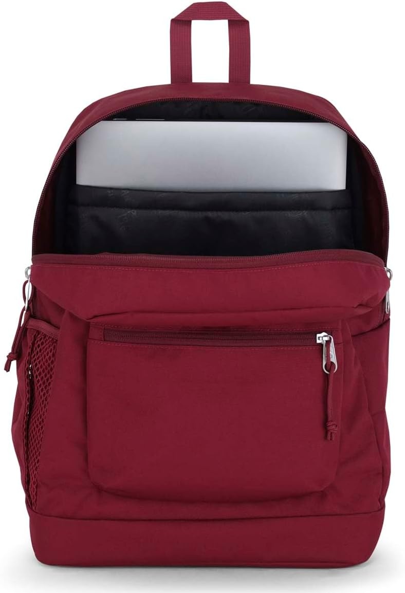 image:imageJanSport 26L Cross Town Plus Backpack Flutter By GreyRusset Red