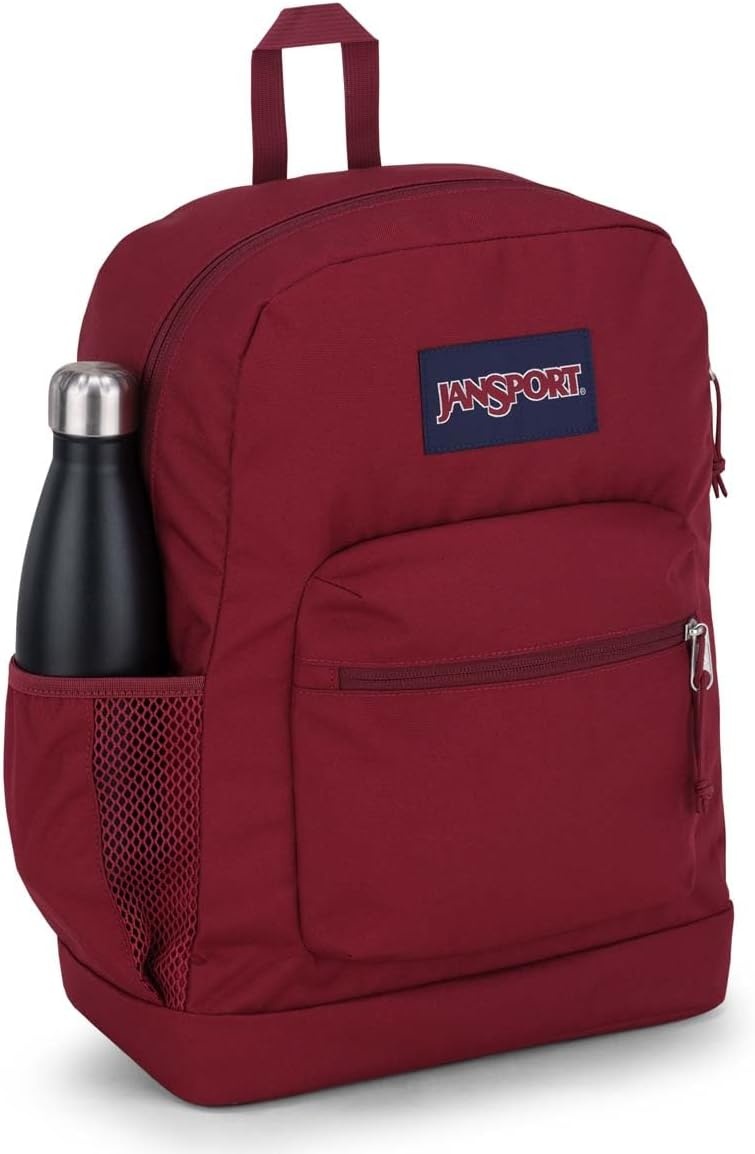 image:imageJanSport 26L Cross Town Plus Backpack Flutter By GreyRusset Red