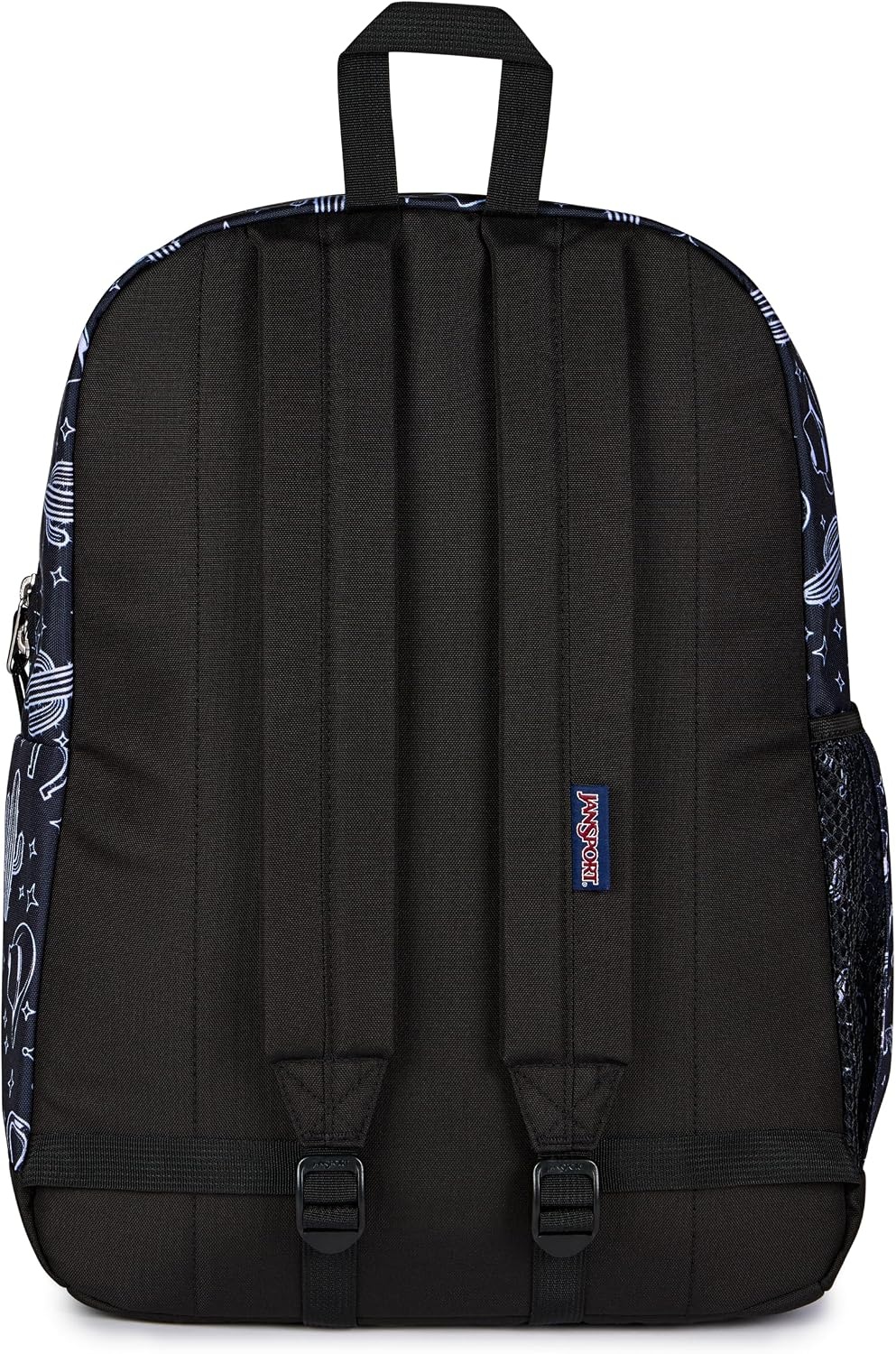 image:imageJanSport 26L Cross Town Plus Backpack Flutter By GreyWild West Escape BlackBlackWhite