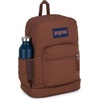 JanSport 26L Cross Town Plus Backpack, Flutter By Grey(Basic Brown)