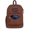 JanSport 26L Cross Town Plus Backpack, Flutter By Grey(Basic Brown)