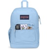 JanSport 26L Cross Town Plus Backpack, Flutter By Grey(Blue Dusk)