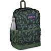 JanSport 26L Cross Town Plus Backpack, Flutter By Grey(Camo Illusion)