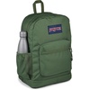 JanSport 26L Cross Town Plus Backpack, Flutter By Grey(Cargo Green)