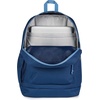 JanSport 26L Cross Town Plus Backpack, Flutter By Grey(Color Blocked Navy/Elemental Blue/Ele)
