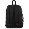 JanSport 26L Cross Town Plus Backpack, Flutter By Grey(Cyber Silver White)