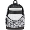 JanSport 26L Cross Town Plus Backpack, Flutter By Grey(Doodle Dots Black/White/Grey)