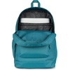 JanSport 26L Cross Town Plus Backpack, Flutter By Grey(Emerald Pool)
