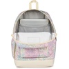 JanSport 26L Cross Town Plus Backpack, Flutter By Grey(Faded Tapestry)