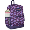 JanSport 26L Cross Town Plus Backpack, Flutter By Grey(Flutter By Purple)