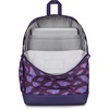 JanSport 26L Cross Town Plus Backpack, Flutter By Grey(Flutter By Purple)