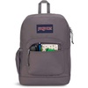 JanSport 26L Cross Town Plus Backpack, Flutter By Grey(Graphite Grey)