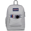 JanSport 26L Cross Town Plus Backpack, Flutter By Grey(Grounded Grey)
