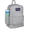 JanSport 26L Cross Town Plus Backpack, Flutter By Grey(Grounded Grey)