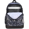 JanSport 26L Cross Town Plus Backpack, Flutter By Grey(High Voltage Black/Grey/Charcoal)