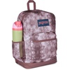 JanSport 26L Cross Town Plus Backpack, Flutter By Grey(Ice Dye Mahogany Haze/White)