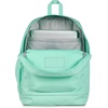 JanSport 26L Cross Town Plus Backpack, Flutter By Grey(Magic Mint)
