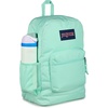 JanSport 26L Cross Town Plus Backpack, Flutter By Grey(Magic Mint)