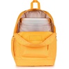 JanSport 26L Cross Town Plus Backpack, Flutter By Grey(Orange Soda)