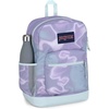 JanSport 26L Cross Town Plus Backpack, Flutter By Grey(Platinum Puddles)
