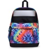 JanSport 26L Cross Town Plus Backpack, Flutter By Grey(Red Hippie Days)