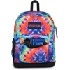 JanSport 26L Cross Town Plus Backpack, Flutter By Grey(Red Hippie Days)