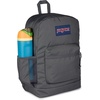 JanSport 26L Cross Town Plus Backpack, Flutter By Grey(Smokey Grit)