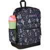 JanSport 26L Cross Town Plus Backpack, Flutter By Grey(Wild West Escape Black/Black/White)