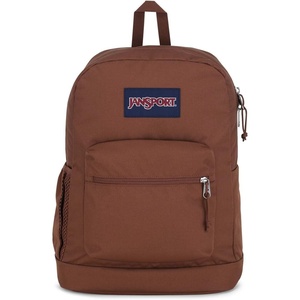 JanSport 26L Cross Town Plus Backpack, Flutter By Grey(Basic Brown)