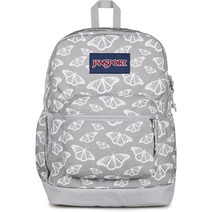 JanSport 26L Cross Town Plus Backpack, Flutter By Grey(Flutter By Grey)