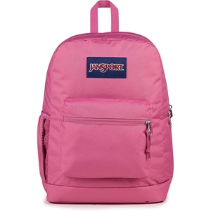JanSport 26L Cross Town Plus Backpack, Flutter By Grey(Mauve Haze)