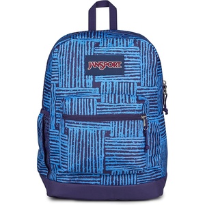 JanSport 26L Cross Town Plus Backpack, Flutter By Grey(Threaded)